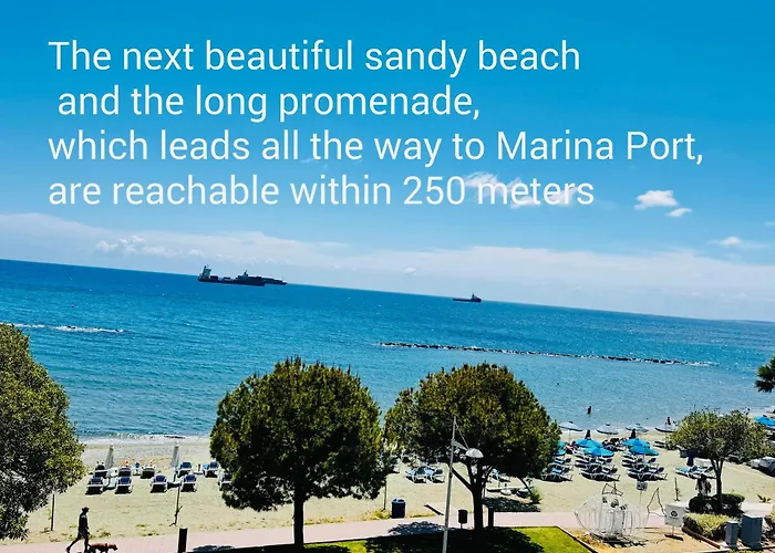 Smart Deluxe N9 Private Kitchenette Balcony 250m Marina Port 900m * Limasol